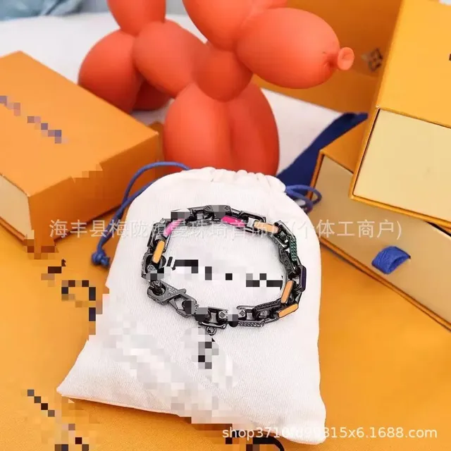 Louis Vuitton Chain Bracelet Multicolor Link