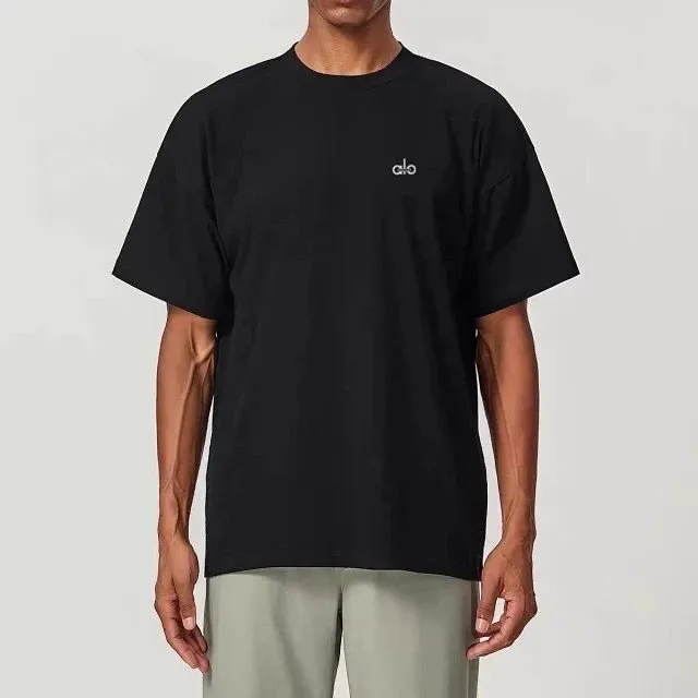Alo Yoga Logo Tee Minimalist