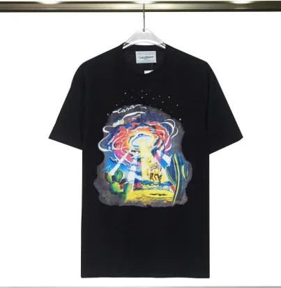 Casablanca Graphic Tee Cosmic Print