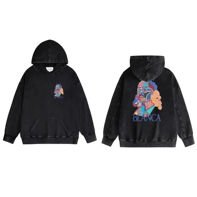 Casablanca Hooded Sweatshirt Art Print