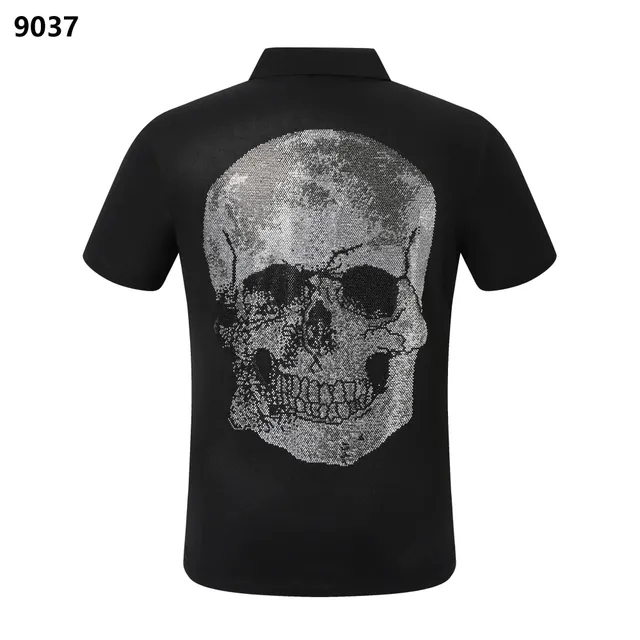 Alexander McQueen Polo Shirt Crystal Skull