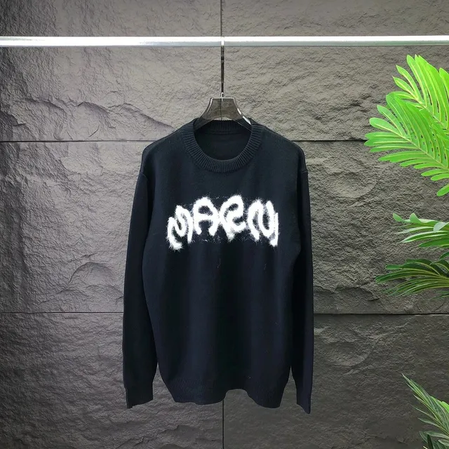 Amiri Knit Sweater Fuzzy Logo