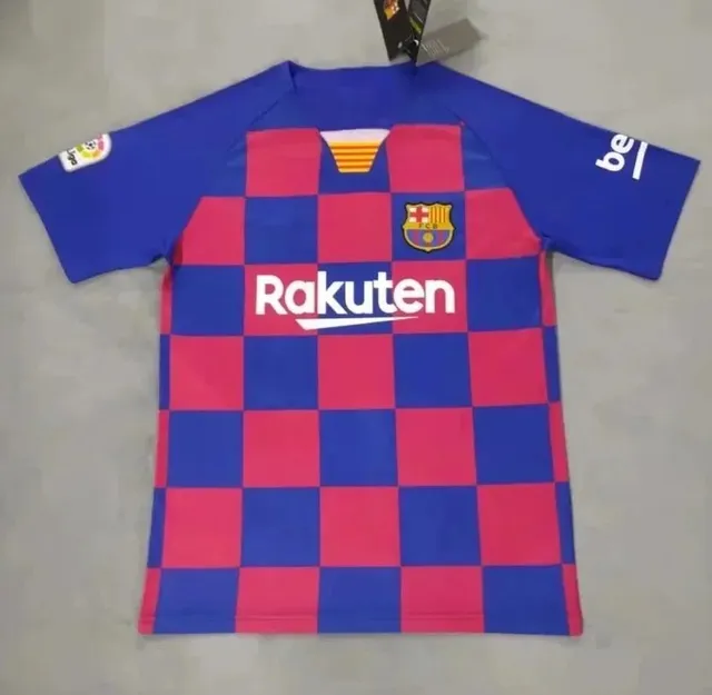 Adidas FC Barcelona Home Jersey Checkerboard
