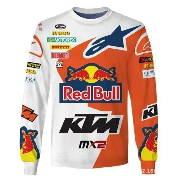 Alpinestars × Red Bull Racing MX2 Long Sleeve Jersey Red Bull KTM Racing