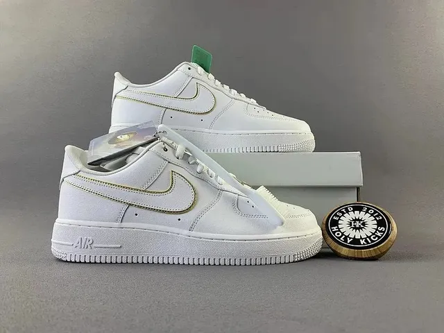 Nike Air Force 1 Low White Gold