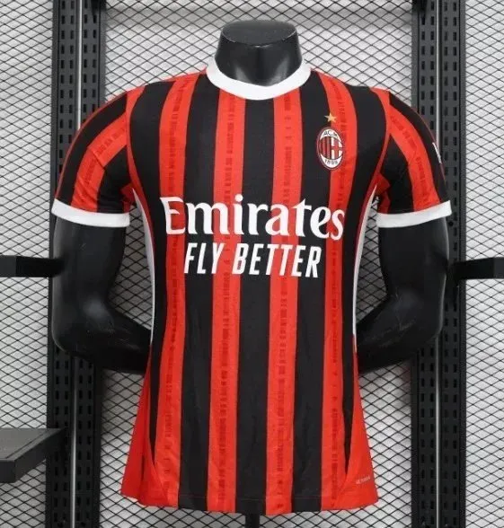 AC Milan Home Jersey Emirates Fly Better