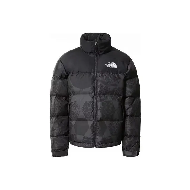 The North Face Nuptse Jacket Geo Print