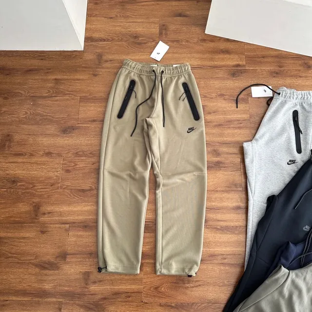 Nike Tech Fleece Joggers Olive Beige