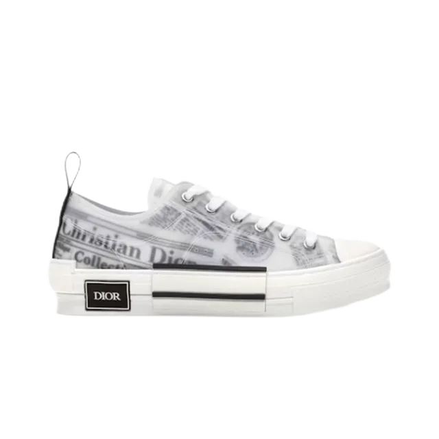 Dior B22 Low Newspaper Print