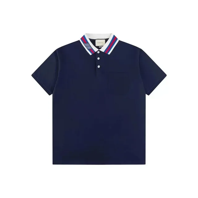 Gucci Polo Shirt Web Trim Collar
