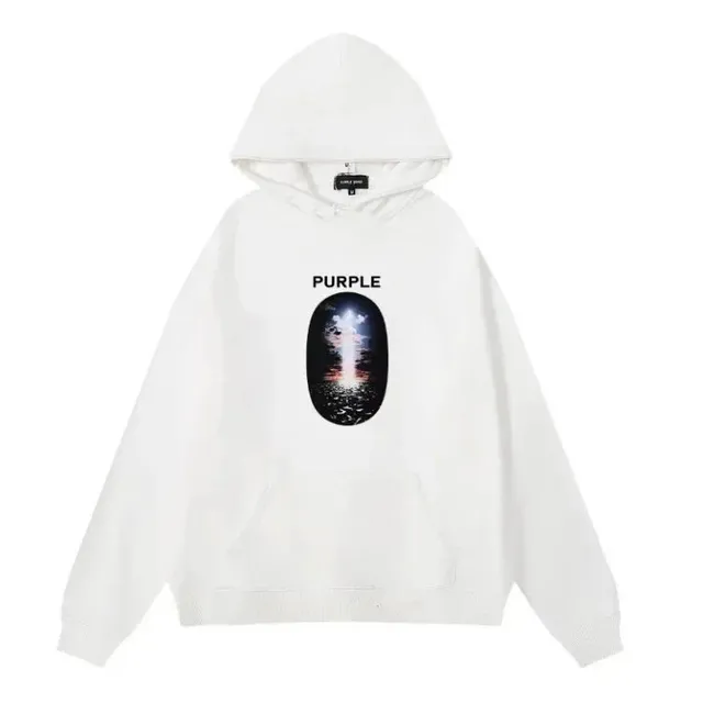 Purple Brand Hoodie Purple Graphic