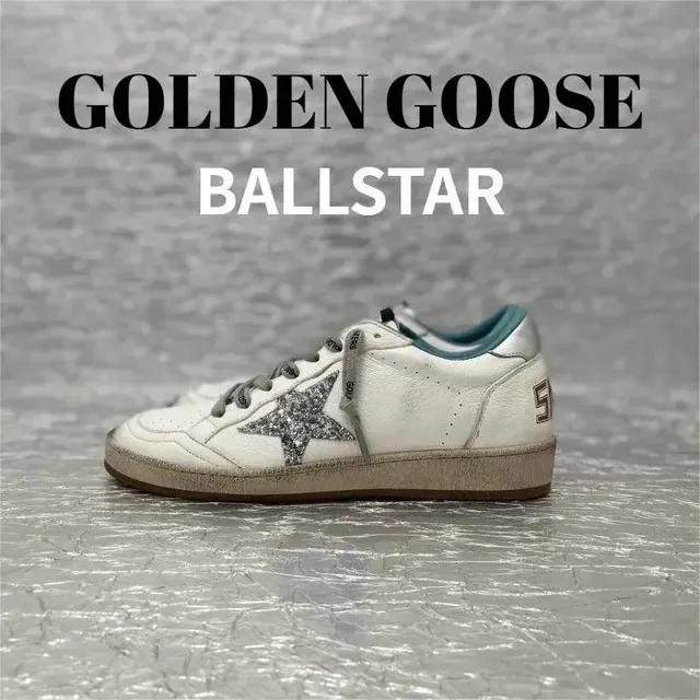 Golden Goose Ballstar Glitter Star