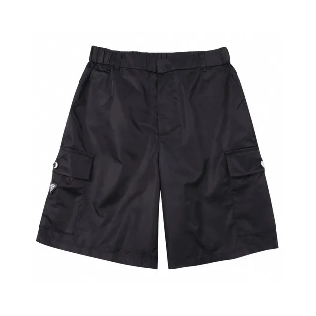 Prada Cargo Shorts Nylon with Triangle Logo