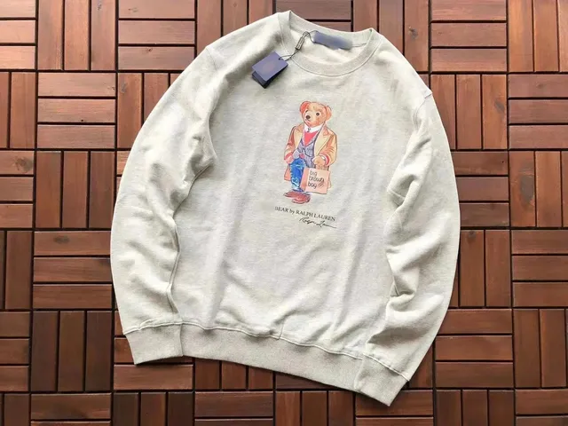 Polo Ralph Lauren Polo Bear Sweatshirt Big Brown Bag Graphic
