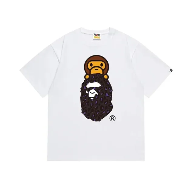 BAPE Ape Head Tee Leopard Ape