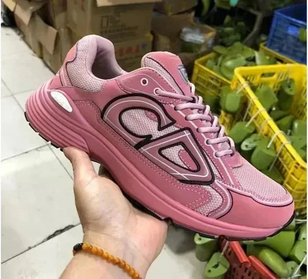 Dior Sneaker Pink Logo