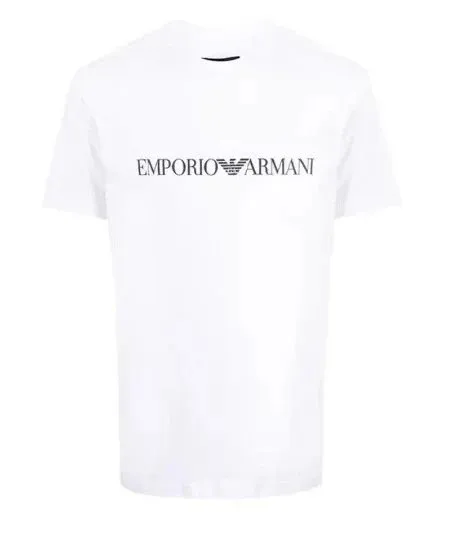 Emporio Armani Logo T-Shirt Black Logo