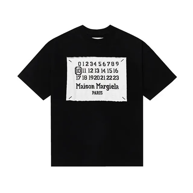 Maison Margiela T-Shirt Numbers Patch