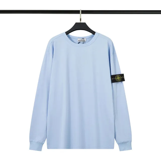 Stone Island Long-Sleeve T-Shirt Compass Patch