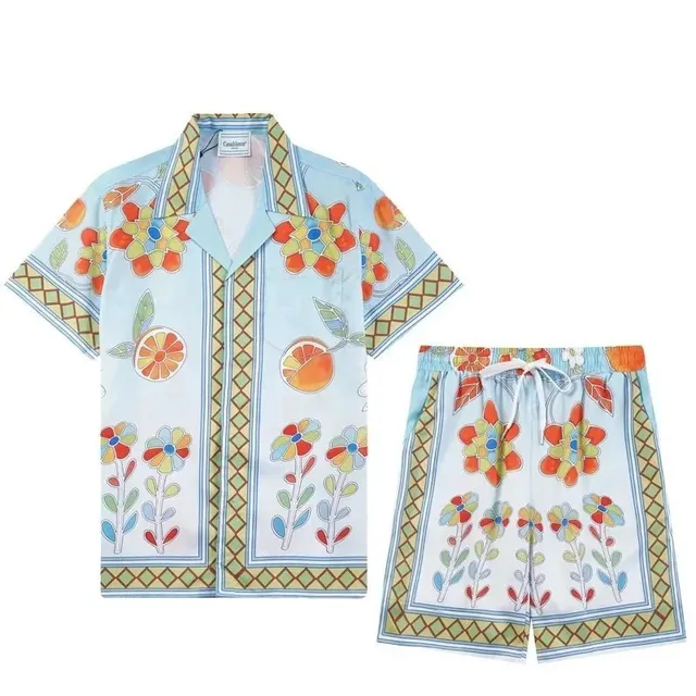 Casablanca Tennis Club Set Floral Print