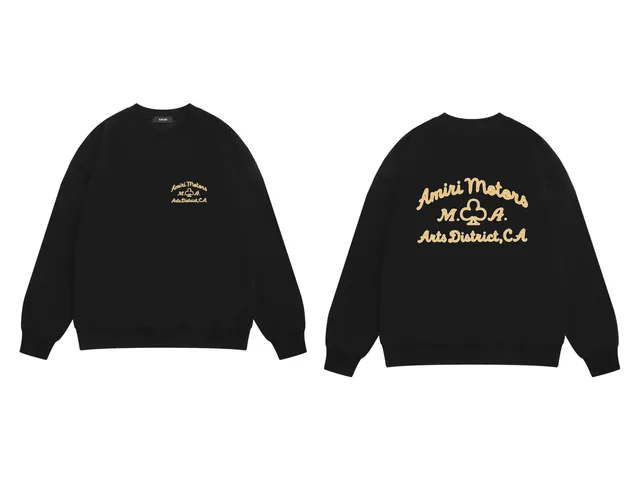 Crewneck Sweatshirt Amiri Motors Logo