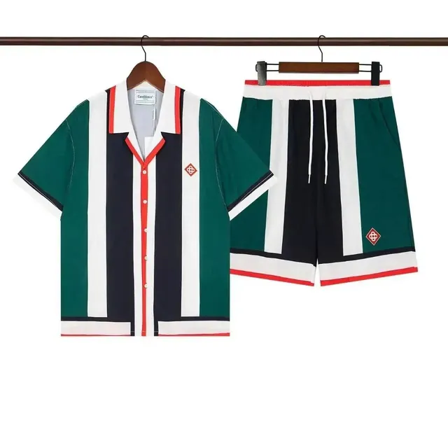 Casablanca Tennis Club Set Striped