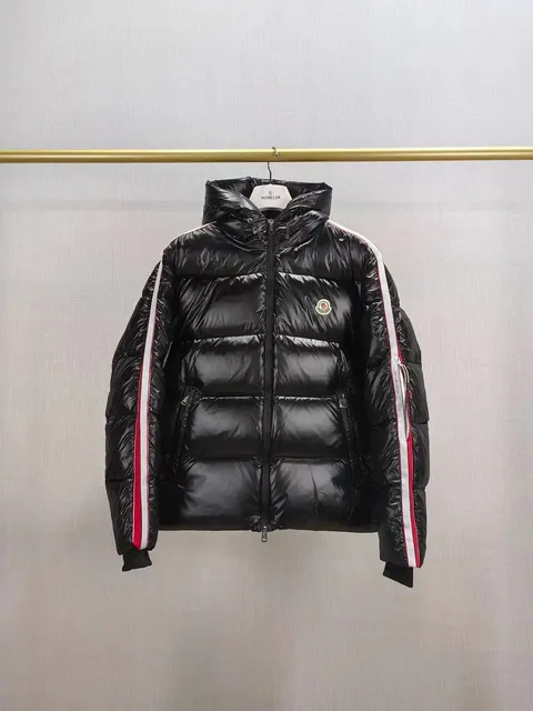 Moncler Down Jacket Taped Sleeve
