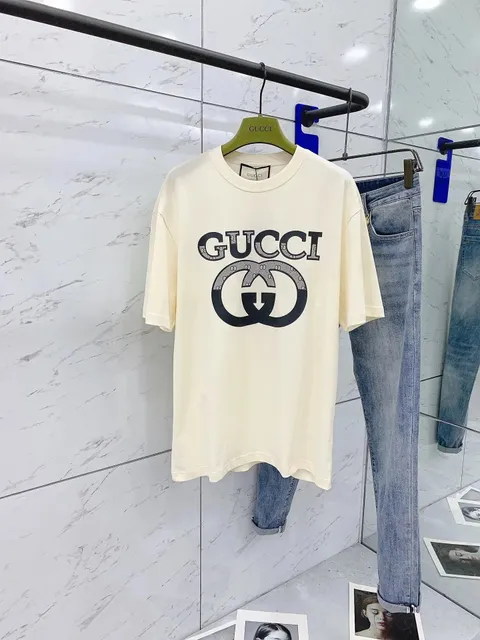 Gucci GG Logo T-Shirt Oversized Print