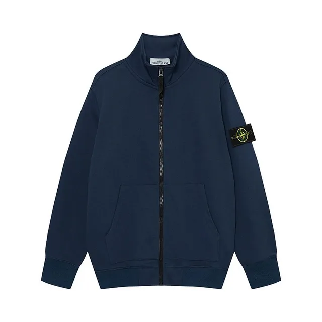 Stone Island Zip-Up Jacket Compass Patch
