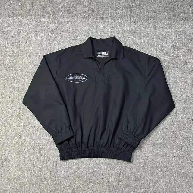 Corteiz Polo Collar Windbreaker Oval Logo