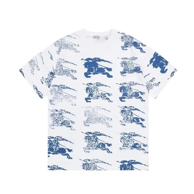 Burberry Equestrian Knight Tee All-Over Print