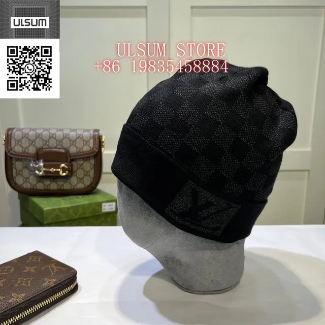 Louis Vuitton Beanie Monogram Knit
