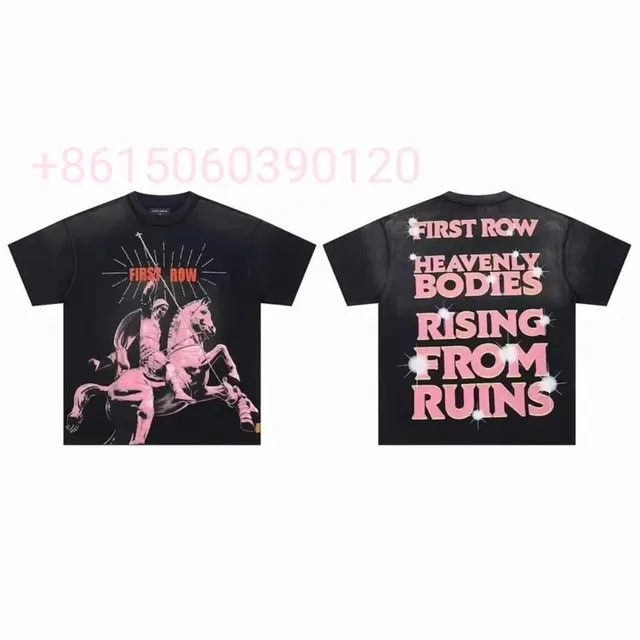 First Row Graphic Tee Heavenly Bodies Rising From Ruins