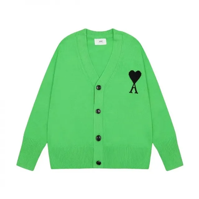 Amiri Cardigan Heart Logo