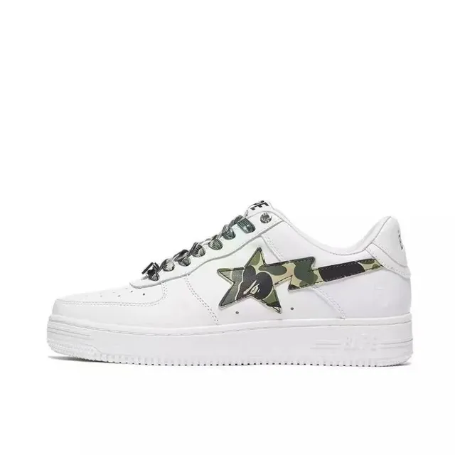 BAPE Shark Low Camo Star