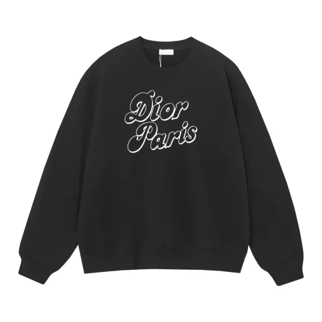 Crewneck Sweatshirt Dior Paris Logo