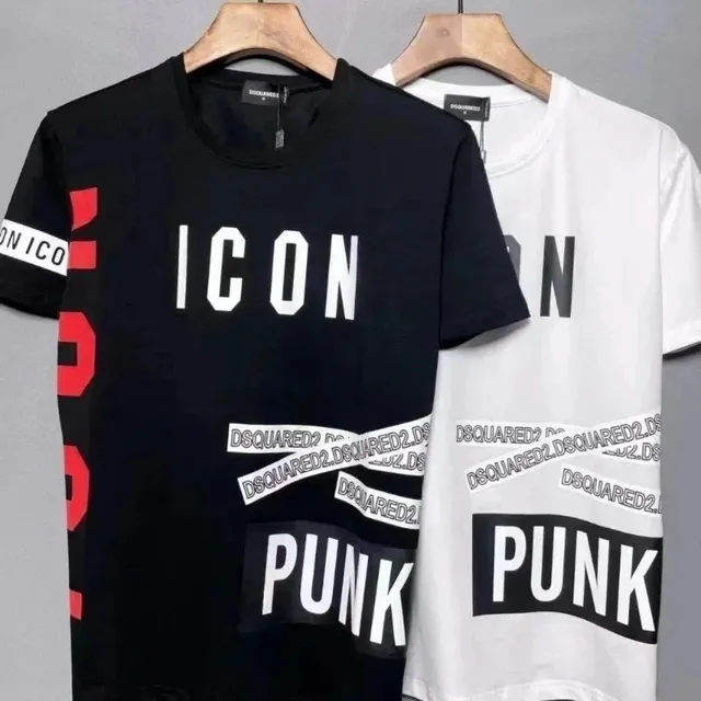 Dsquared2 ICON PUNK T-Shirt Graphic Print
