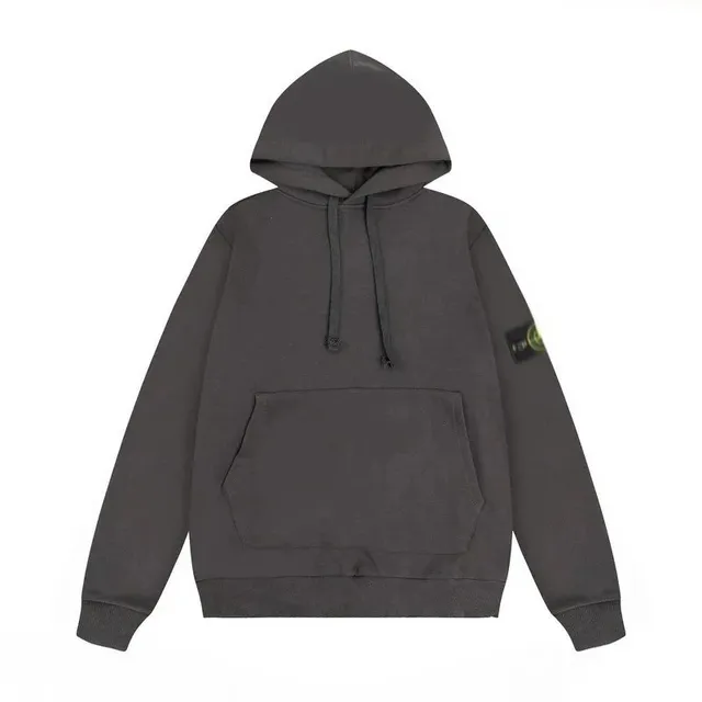 Stone Island Hooded Sweatshirt Patch Logo