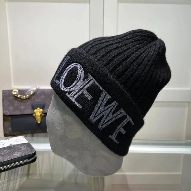 Knit Beanie LOEWE Logo