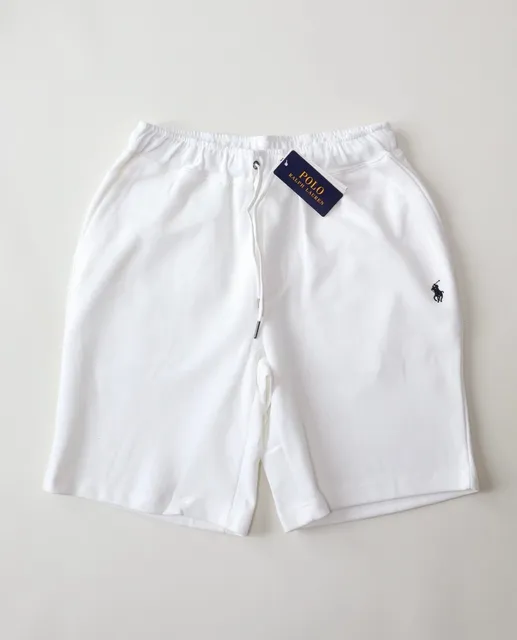 Polo Ralph Lauren Classic Fit Sweatshorts Solid White