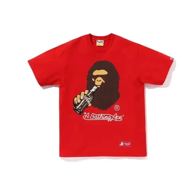 BAPE Coca-Cola Ape Tee Ape Holding Coke Bottle