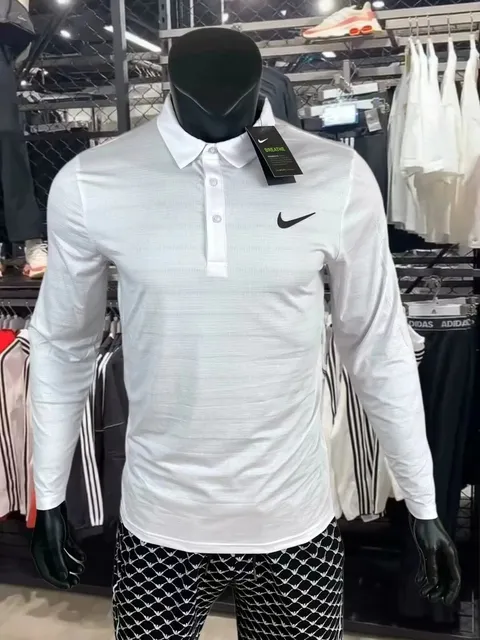 Nike Long-Sleeve Polo Breathe