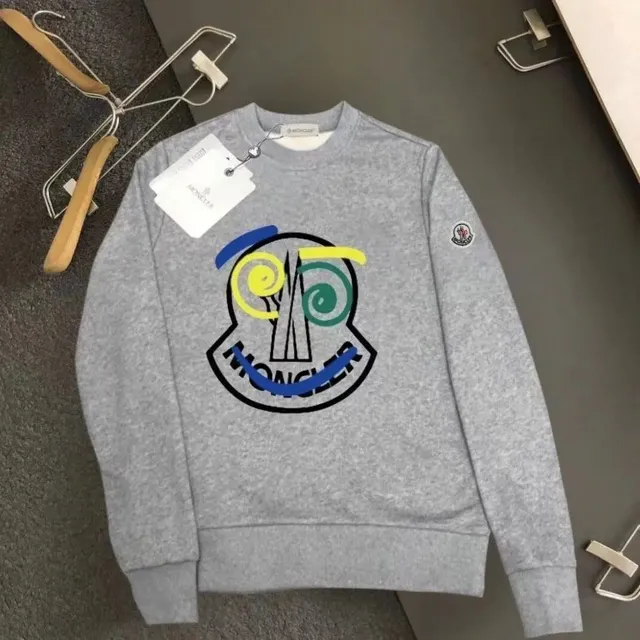 Moncler Crewneck Sweatshirt Abstract Logo Print