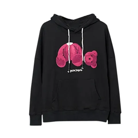 Palm Angels Hoodie Teddy Bear Graphic