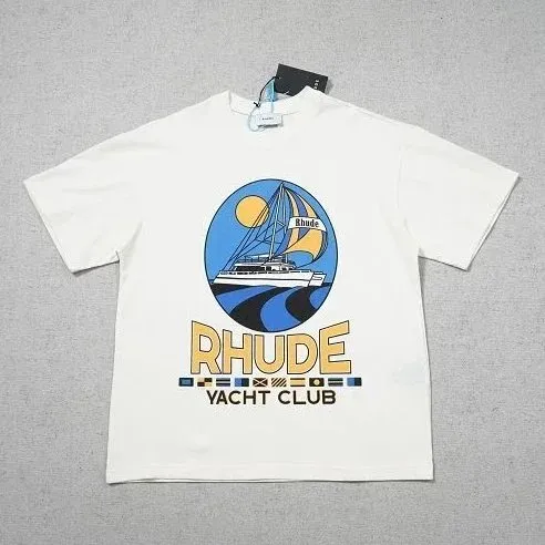 Rhude Yacht Club Tee Sailboat Graphic