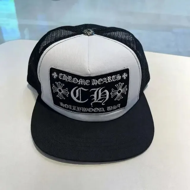Trucker Cap Chrome Hearts Logo Patch