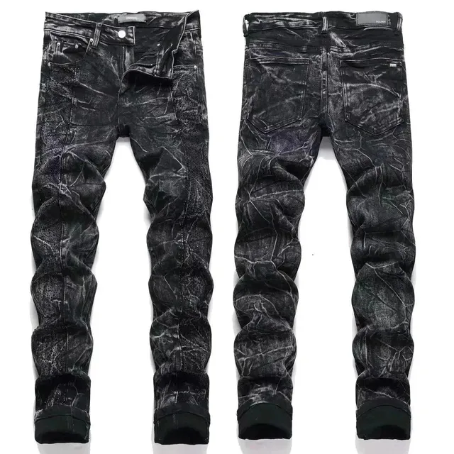 Distressed Slim Fit Jeans
