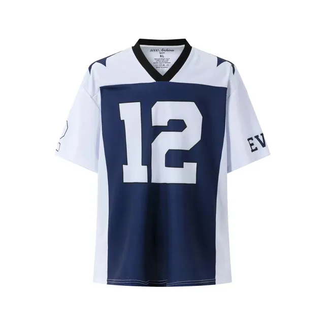V-Neck Jersey Number 12