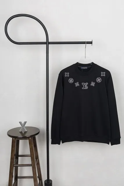 Louis Vuitton Crewneck Sweatshirt Embroidered Monogram