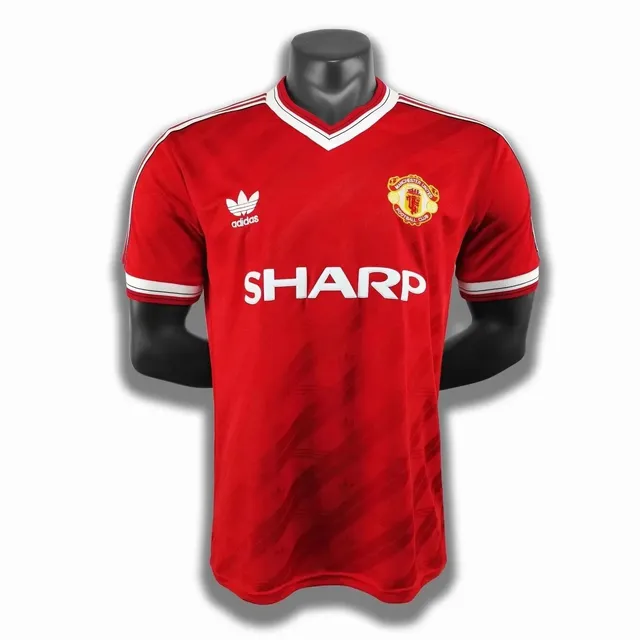 Adidas Manchester United Home Jersey Sharp Sponsor